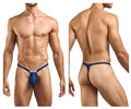 Justin + Simon Bulge Thongs - Peach Navy
