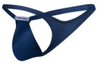 Justin + Simon Bulge Thongs - Peach Navy