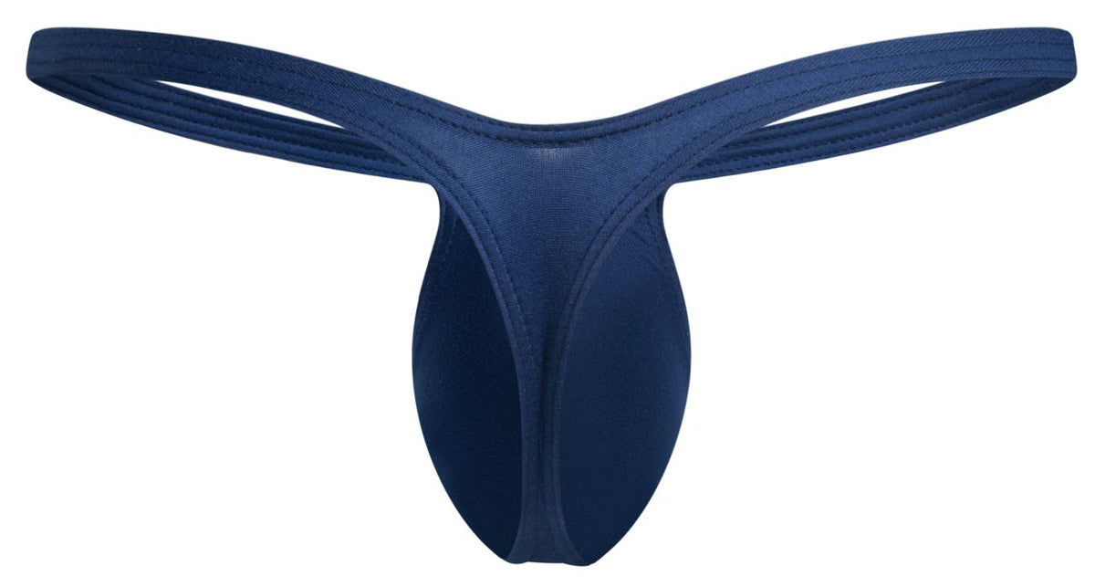 Justin + Simon Bulge Thongs - Peach Navy