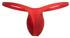 Justin + Simon Bulge Thongs - Peach Red