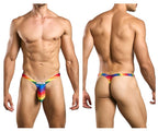 Justin + Simon Bulge Thongs - Pride