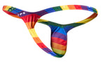 Justin + Simon Bulge Thongs - Pride Flag