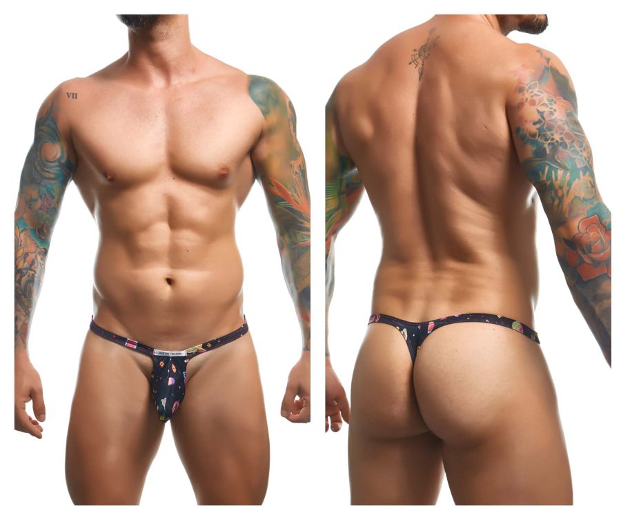 Justin + Simon Bulge Thongs - Psychedelic