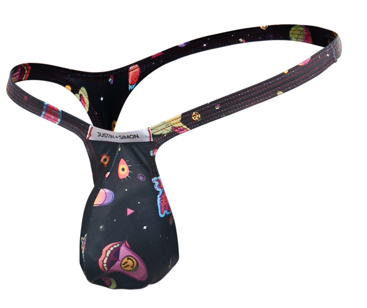 Justin + Simon Bulge Thongs - Psychedelic