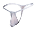 Justin + Simon Bulge Thongs - White Mesh