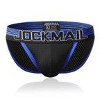 Jockmail Black Mesh Sport Brief