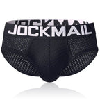 Jockmail Solid Mesh Briefs