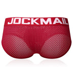 Jockmail Solid Mesh Briefs