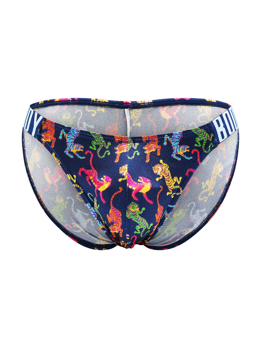 Luxe Satin Dual Logo Brief