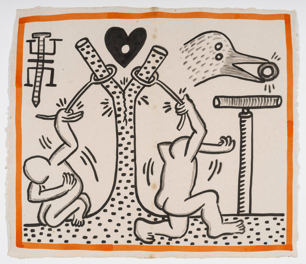 KEITH HARING @ BARBARA GLADSTONE EXHIBITION CATALOGUE