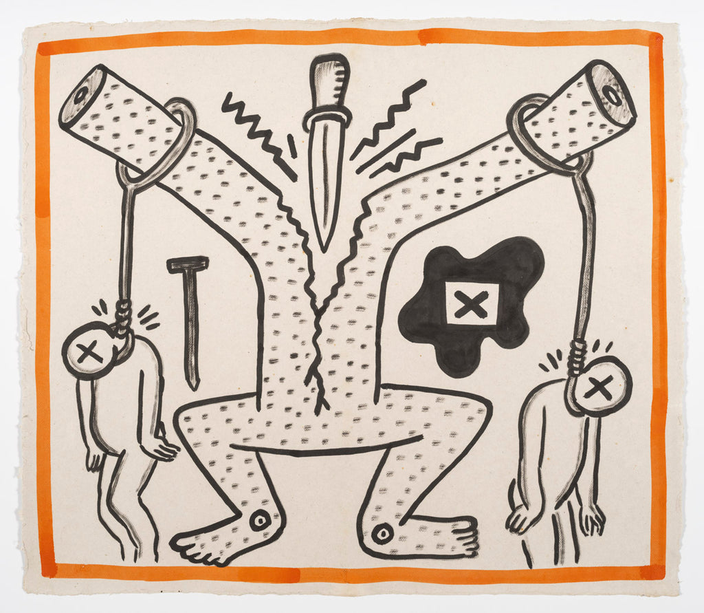 KEITH HARING @ BARBARA GLADSTONE EXHIBITION CATALOGUE