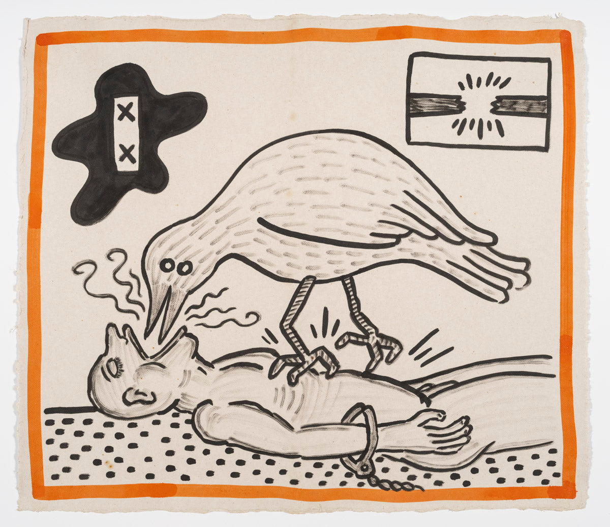 KEITH HARING @ BARBARA GLADSTONE EXHIBITION CATALOGUE