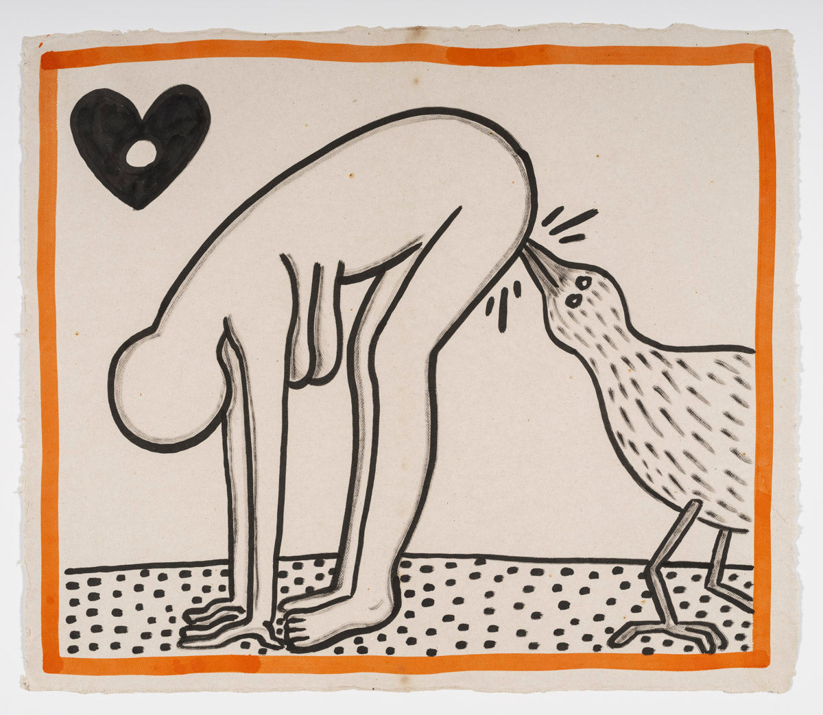 KEITH HARING @ BARBARA GLADSTONE EXHIBITION CATALOGUE