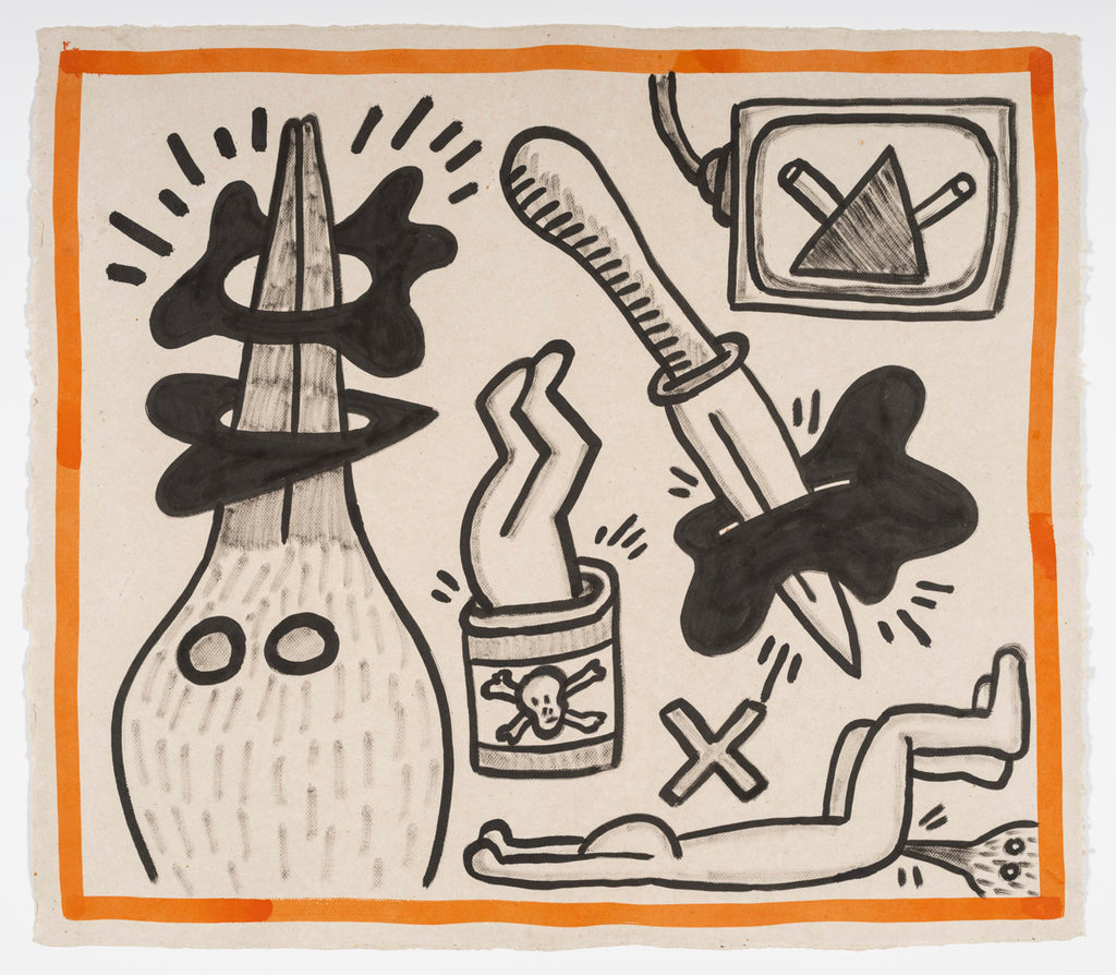 KEITH HARING @ BARBARA GLADSTONE EXHIBITION CATALOGUE