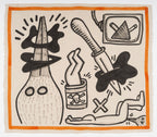 KEITH HARING @ BARBARA GLADSTONE EXHIBITION CATALOGUE