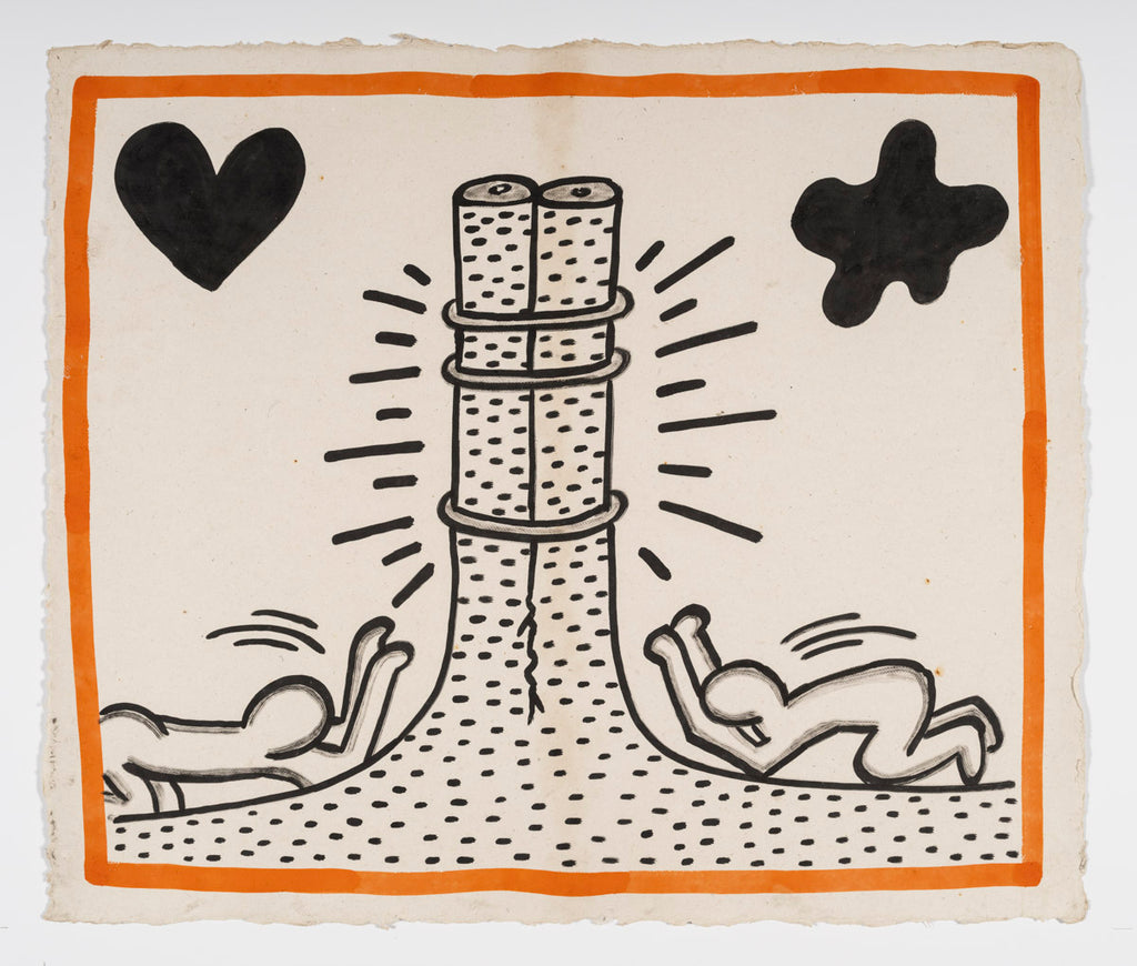 KEITH HARING @ BARBARA GLADSTONE EXHIBITION CATALOGUE