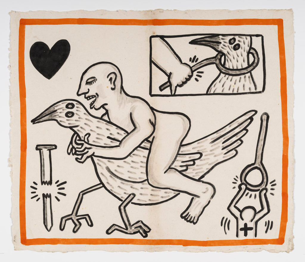 KEITH HARING @ BARBARA GLADSTONE EXHIBITION CATALOGUE
