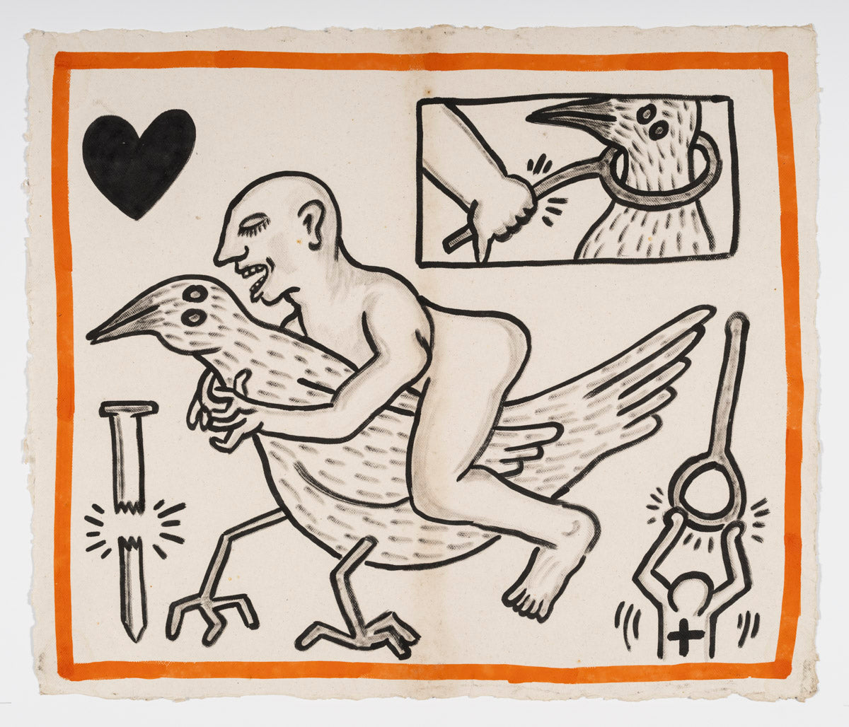 KEITH HARING @ BARBARA GLADSTONE EXHIBITION CATALOGUE