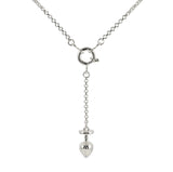 KISKA LAB MINI PLUG PLATINUM NECKLACE