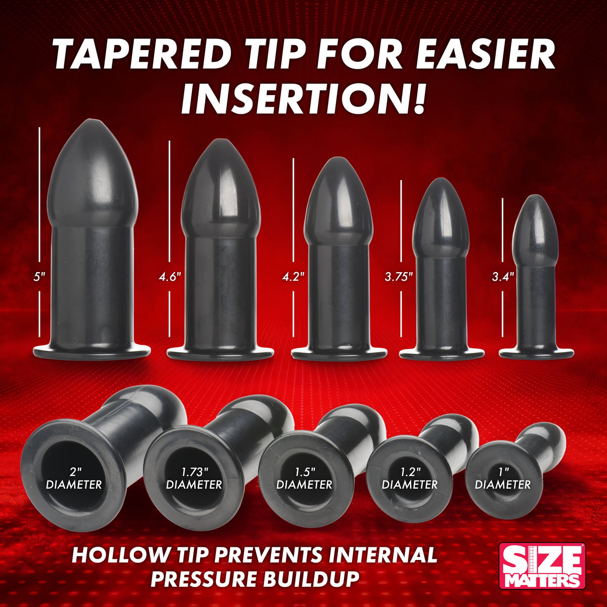 Size Matters Ease-In Anal Dilator Kit