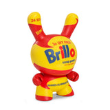 ANDY WARHOL 8 IN MASTERPIECE VINYL YELLOW BRILLO BOX DUNNY