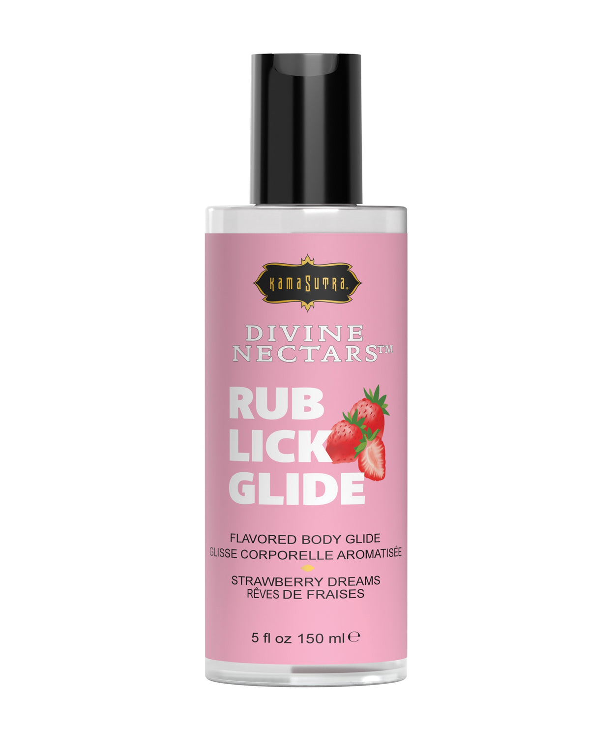 Kama Sutra Divine Nectars Flavored Glide 5 oz - Strawberry Dreams