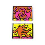 Keith Haring - Dancing Dog Acrylic Magnet Set