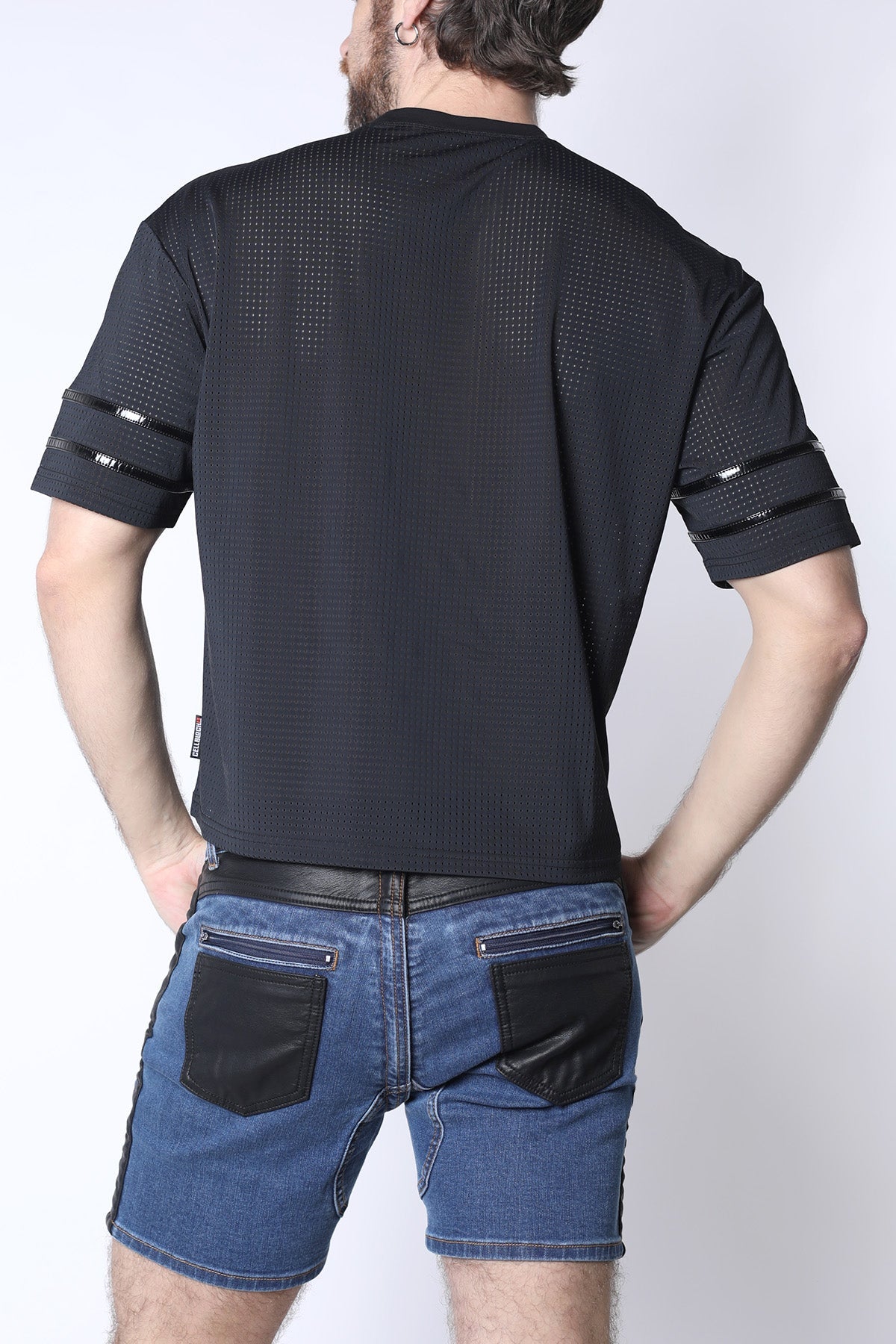CELLBLOCK 13 Kennel Club DARK PUP Crop Top - Black