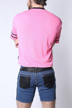 CELLBLOCK 13 Kennel Club DARK PUP Crop Top - Pink
