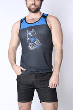 CELLBLOCK 13 Kennel Club DARK PUP Tank Top - Blue