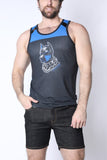 CELLBLOCK 13 Kennel Club DARK PUP Tank Top - Blue