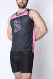 CELLBLOCK 13 Kennel Club DARK PUP Tank Top - Pink