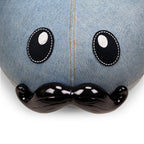Kidrobot Art Giant Denim Happy Stache' Labbit Stool