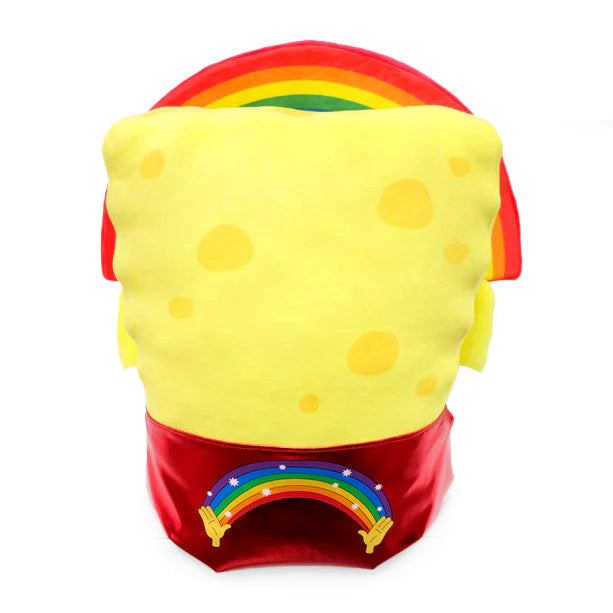 KIDROBOT SPONGEBOB SQUAREPANTS RAINBOW 16" HUGME VIBRATING PLUSH