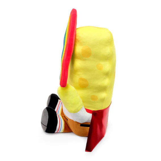 KIDROBOT SPONGEBOB SQUAREPANTS RAINBOW 16" HUGME VIBRATING PLUSH