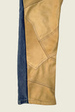 PHIPPS CHAP JEANS TAN PATCHWORK ON BLUE 0001 -32