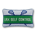 Lax Self Control Needlepoint Pillow