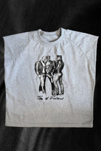Tom of Finland LEATHER CREW Crop Tee