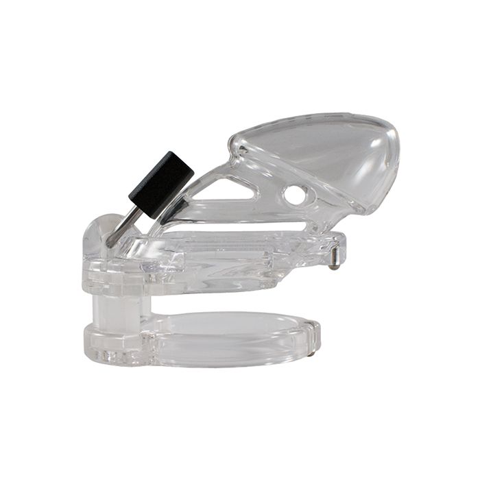 Locked In Lust The Vice Standard Chastity Cage - Clear