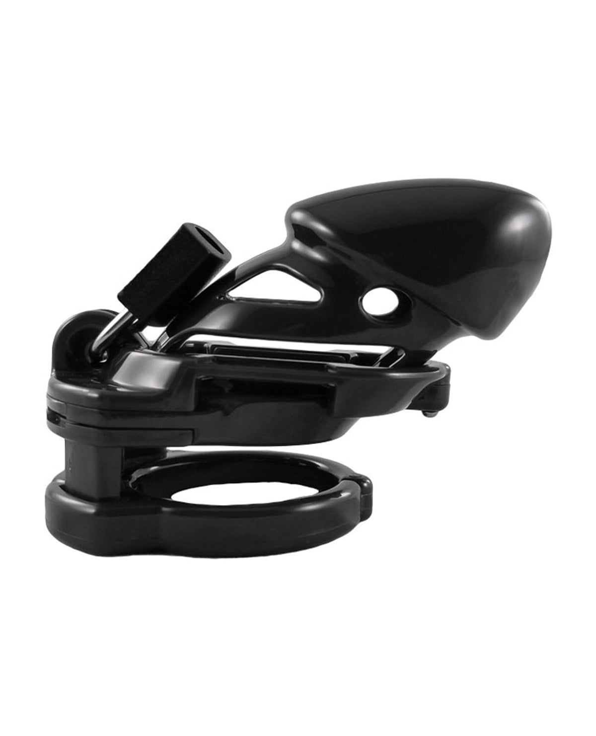 Locked In Lust The Vice Standard Chastity Cage - Black
