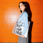 JEAN-MICHEL BASQUIAT Not for Sale Milky Transparent Bag by LOQI