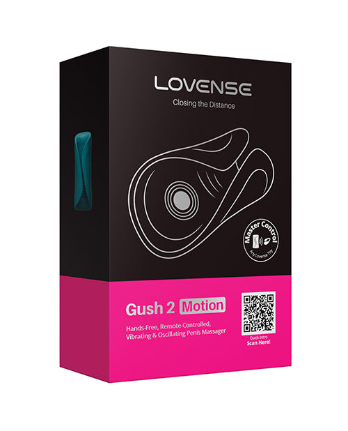 Lovense Gush 2 Motion Handsfree Masturbator - Teal