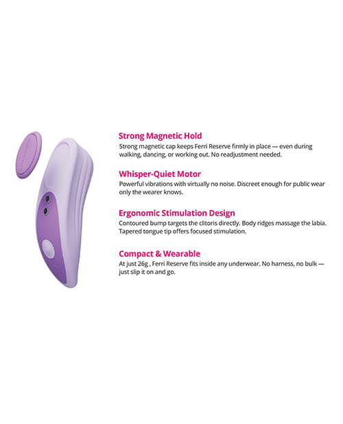 Lovense Ferri Reserve Panty Vibe Special Edition - Lavender