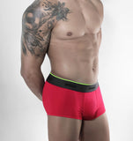 Micro Modal Low Rise Trunk - Fire Red
