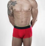 Micro Modal Low Rise Trunk - Fire Red
