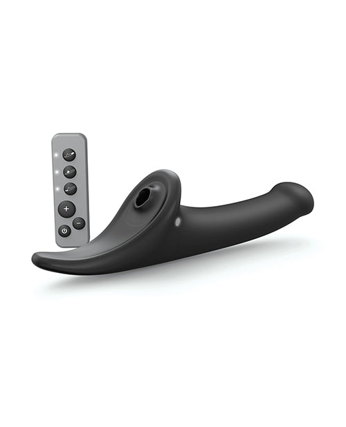 Strap On Me Multi Orgasm Dildo - Black - Medium