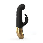 Dorcel G-Stormer Thrusting G-Spot Rabbit Vibrator - Black/Gold