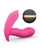 Dorcel Secret Clit Dual Stim Heating Vibrator with Voice Control - Pink