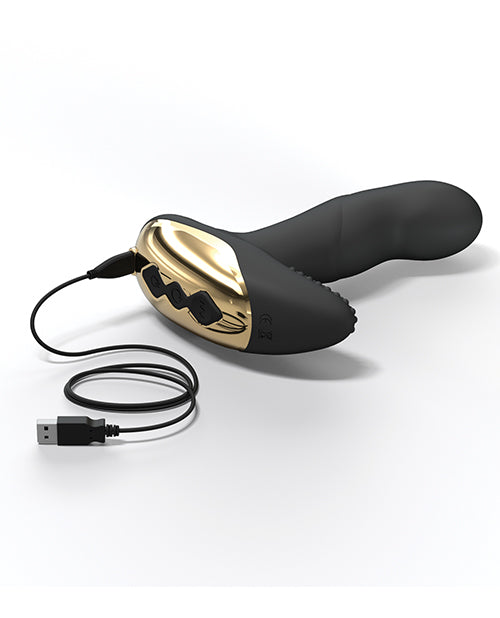 Dorcel P-Finger Come Hither Prostate Massager - Black/Gold