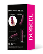 Dorcel Mini Wanderful Wand Massager - Plum